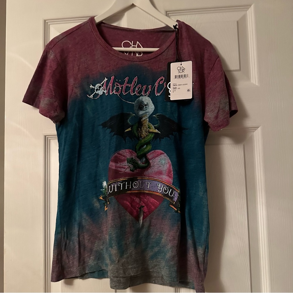 NWT Chaser Motley Crüe T-Shirt - Picture 4 of 7